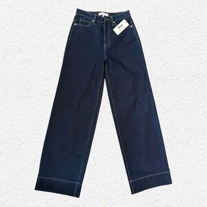 Rebecca Minkoff Blue Flare Wide Leg Jeans